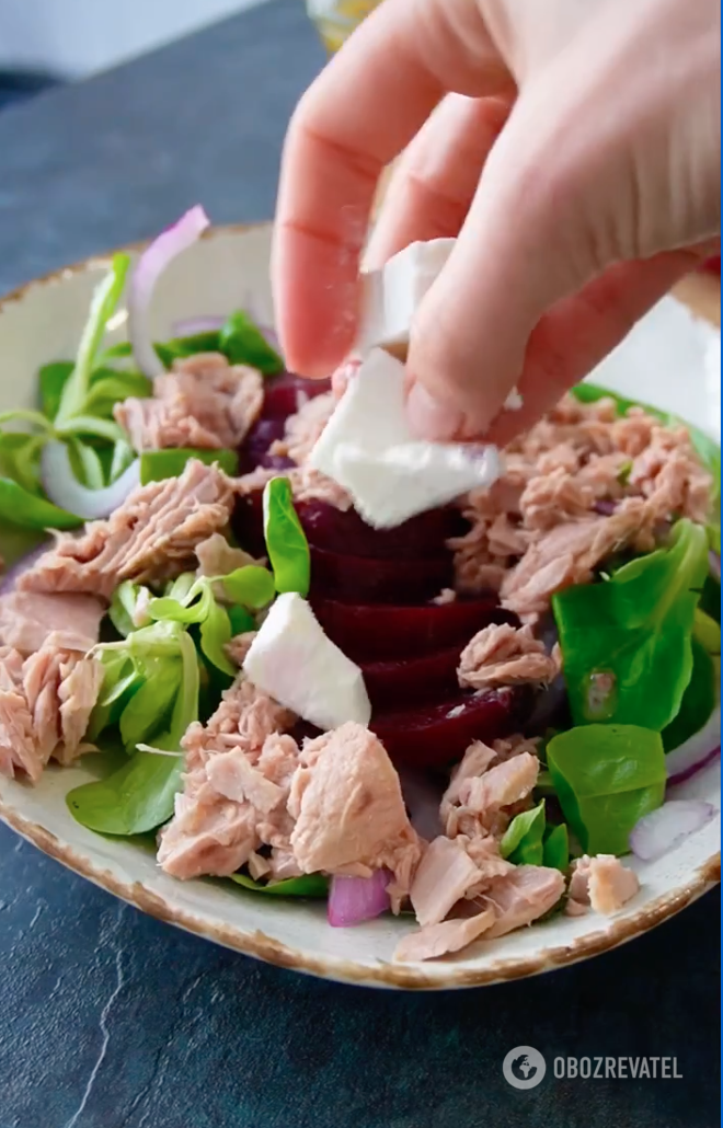 Easy beetroot salad