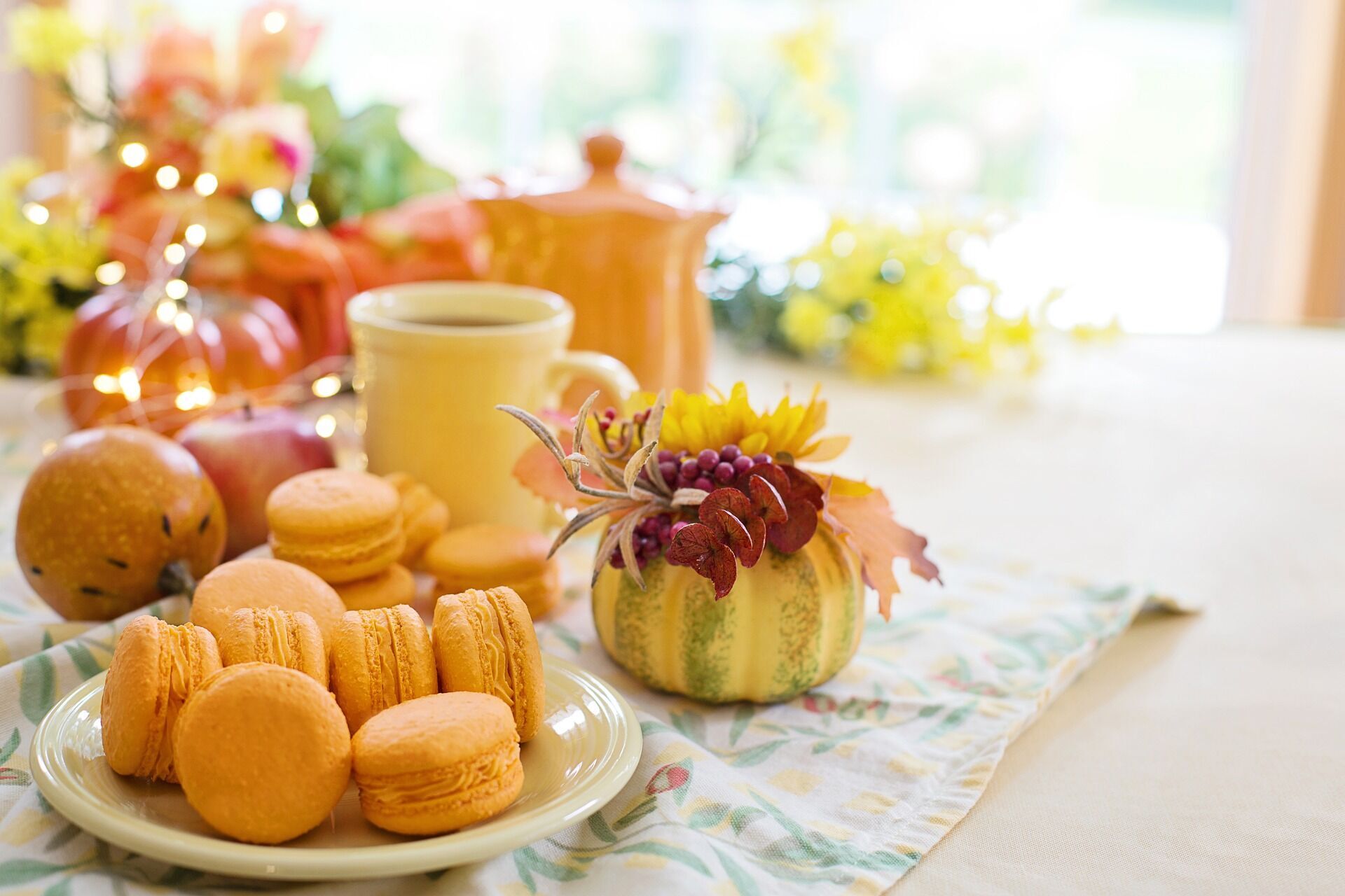 Macaron is a popular French dessert