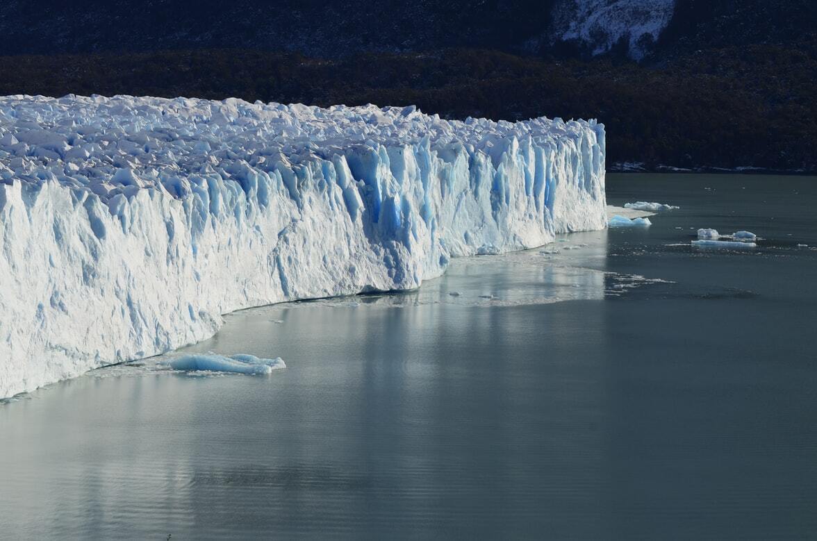 Melting glaciers will flood some areas