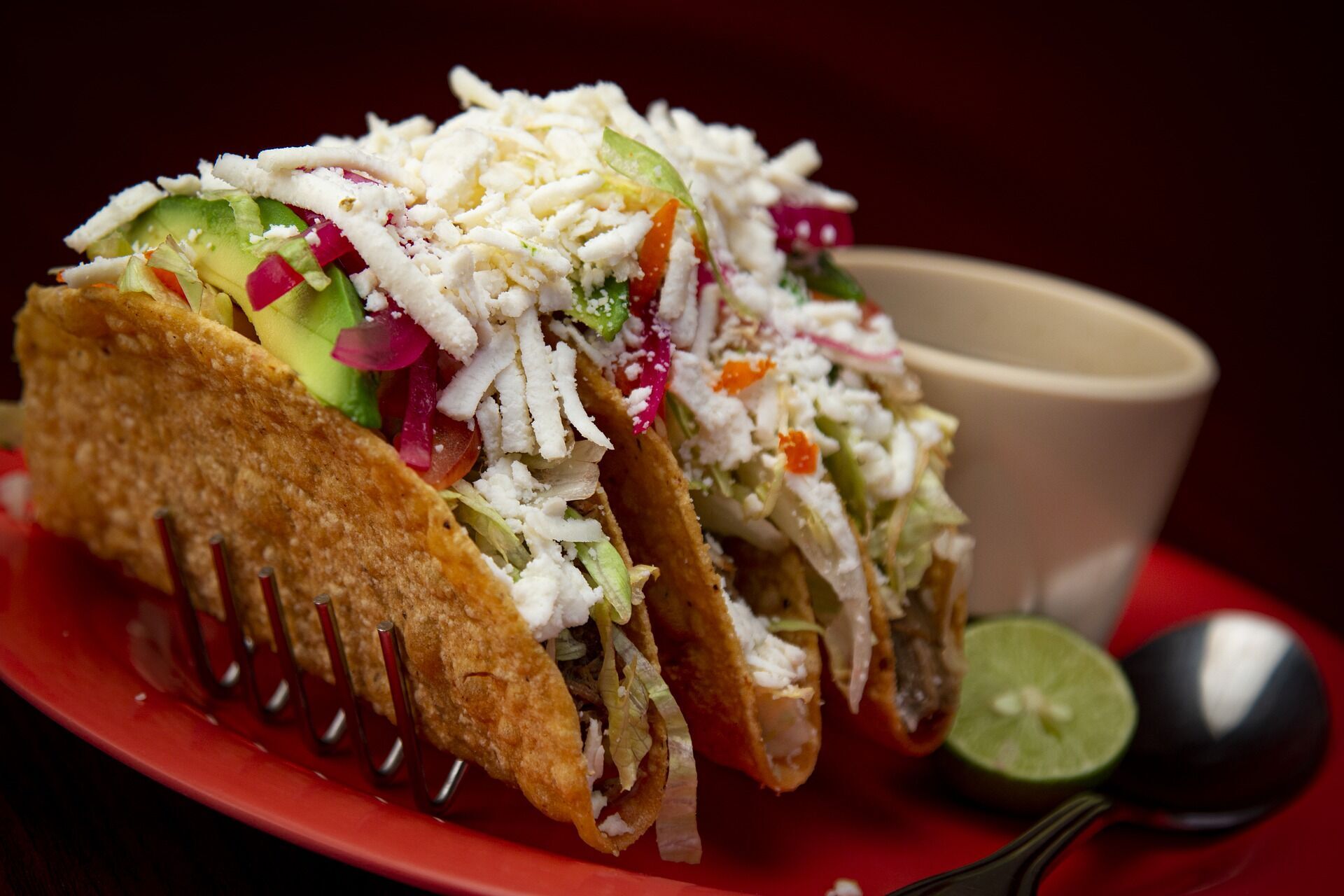Tacos are a traditional Mexican dish