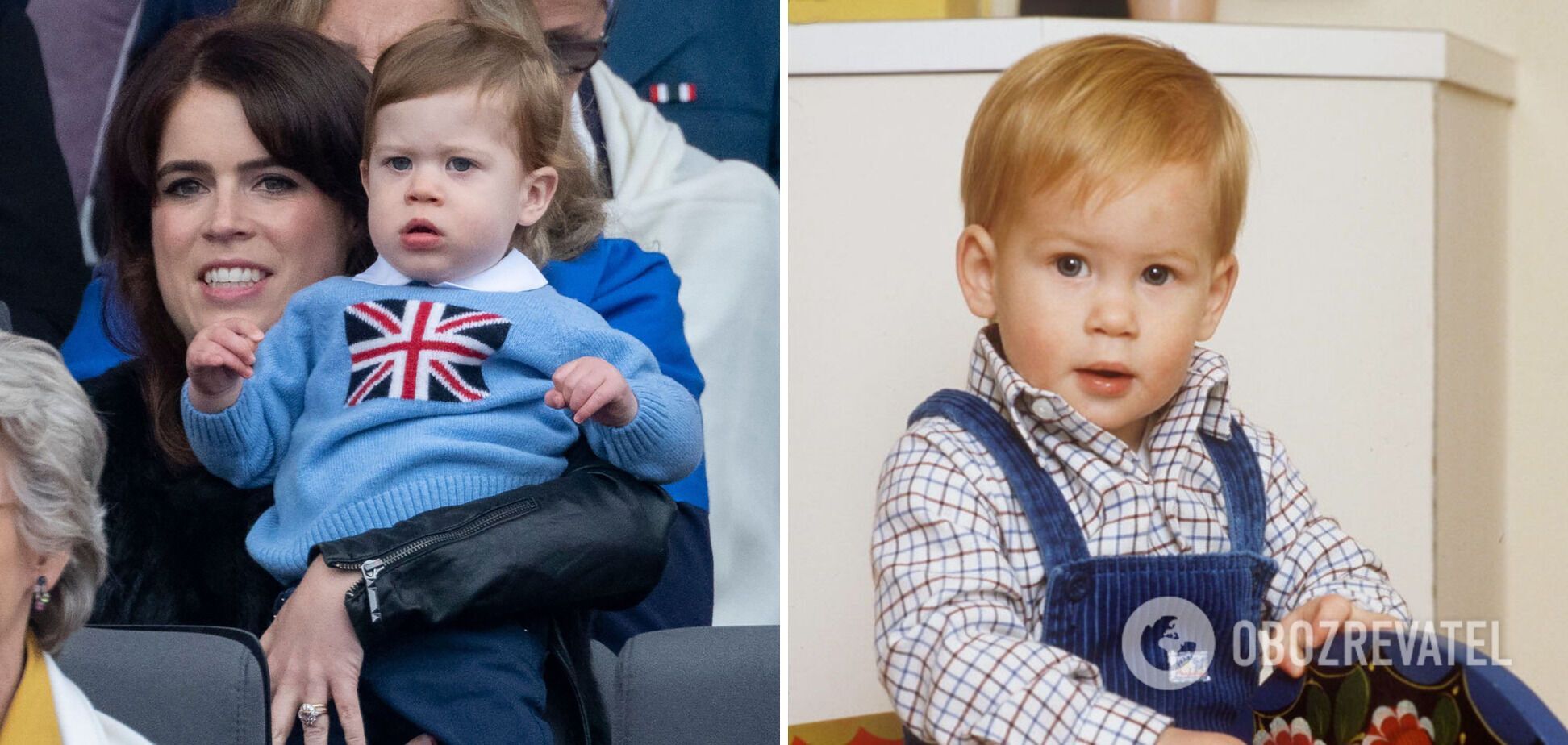 Like two drops of water. Princess Eugenie's son Augustus struck an incredible resemblance to Prince Harry