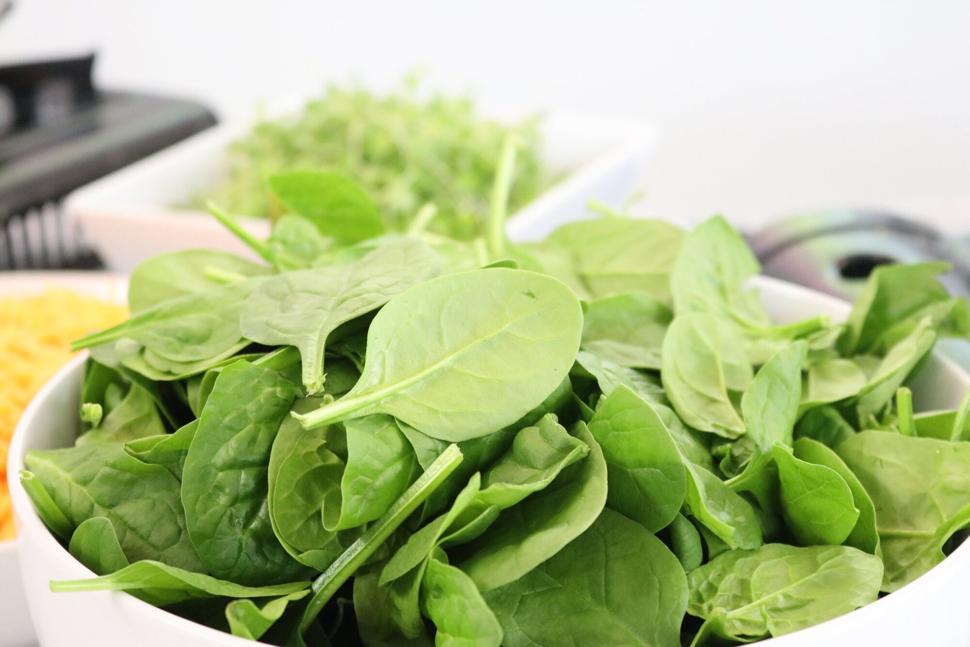 Healthy spinach