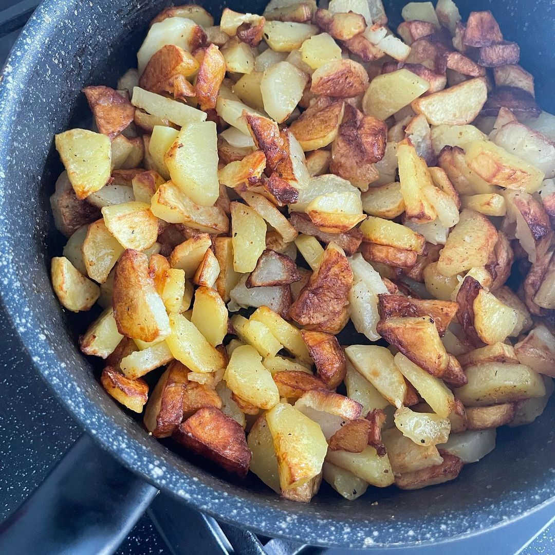 Ready-made fried potatoes