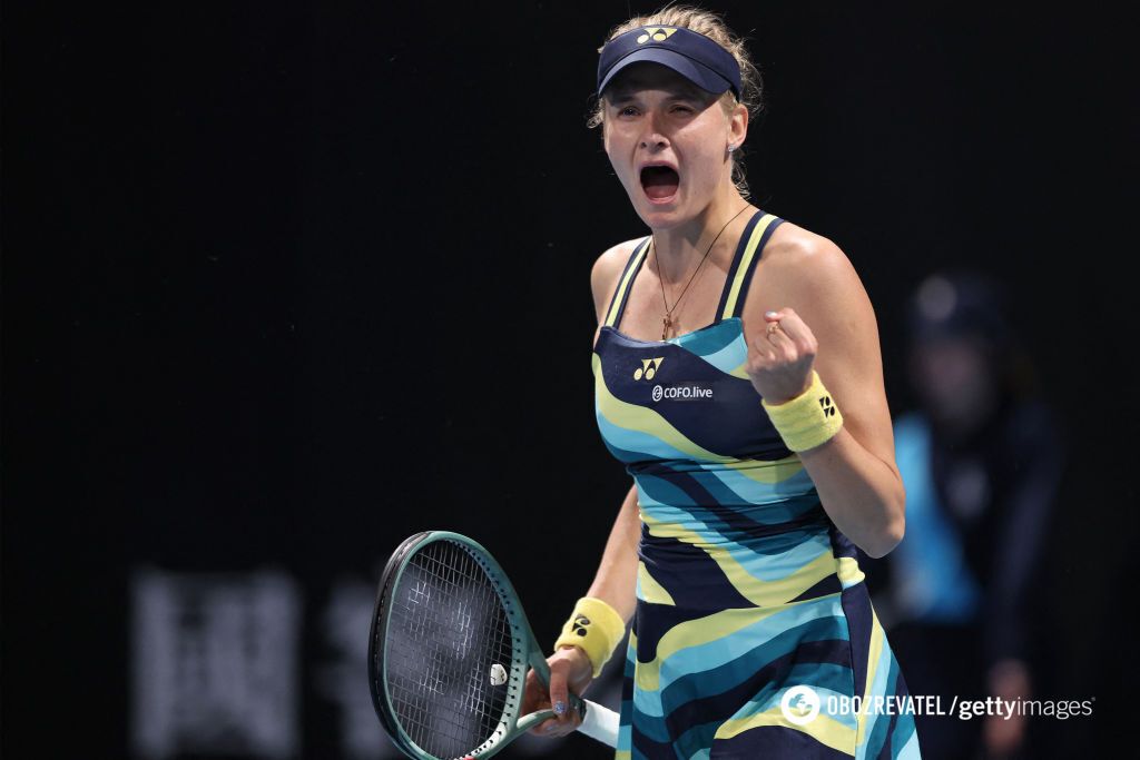The well-known Ukrainian tennis player defeated her opponent from Moscow at the Australian Open 2024