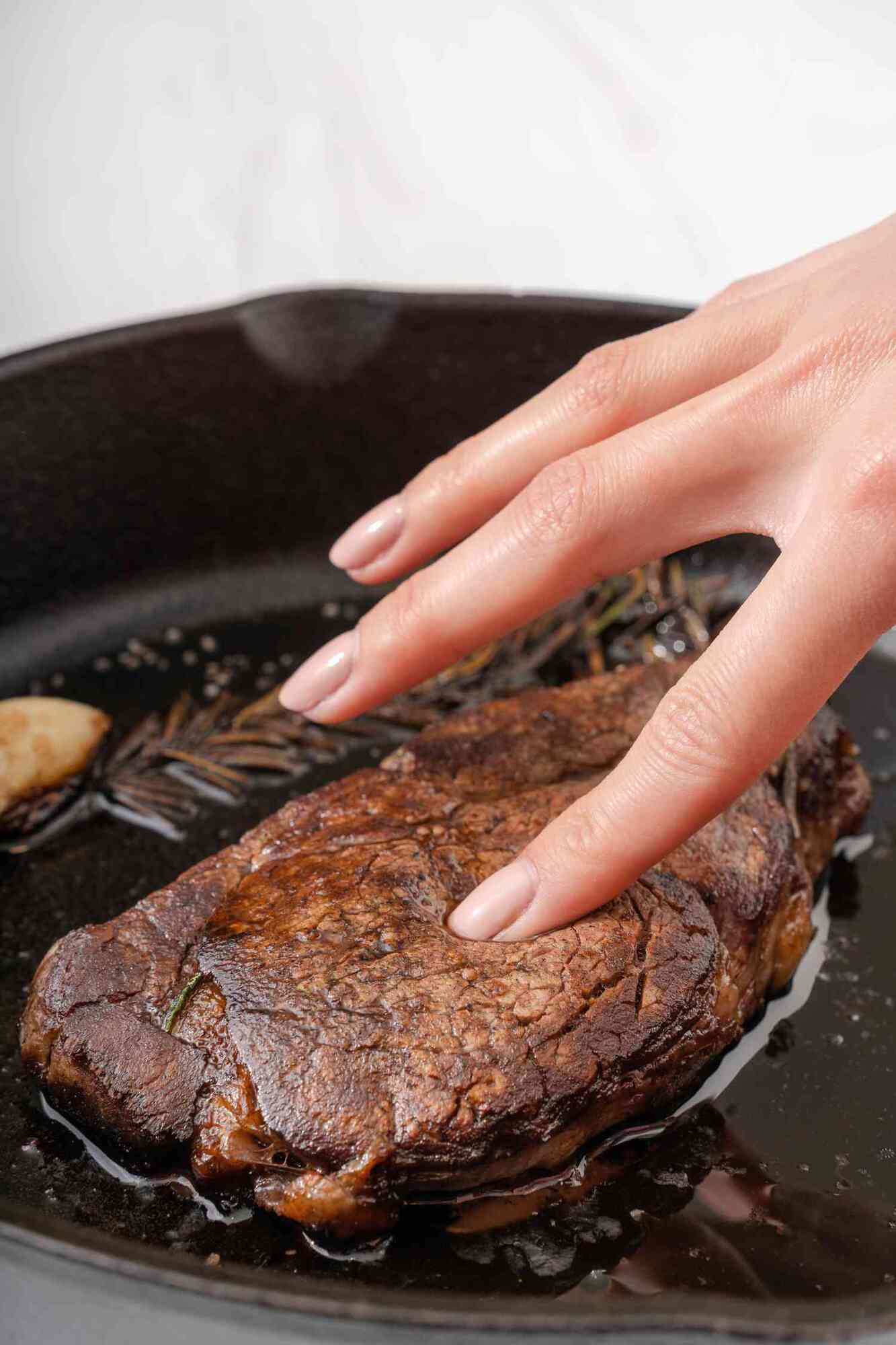 The steak will turn out tough and dry: never cook it that way