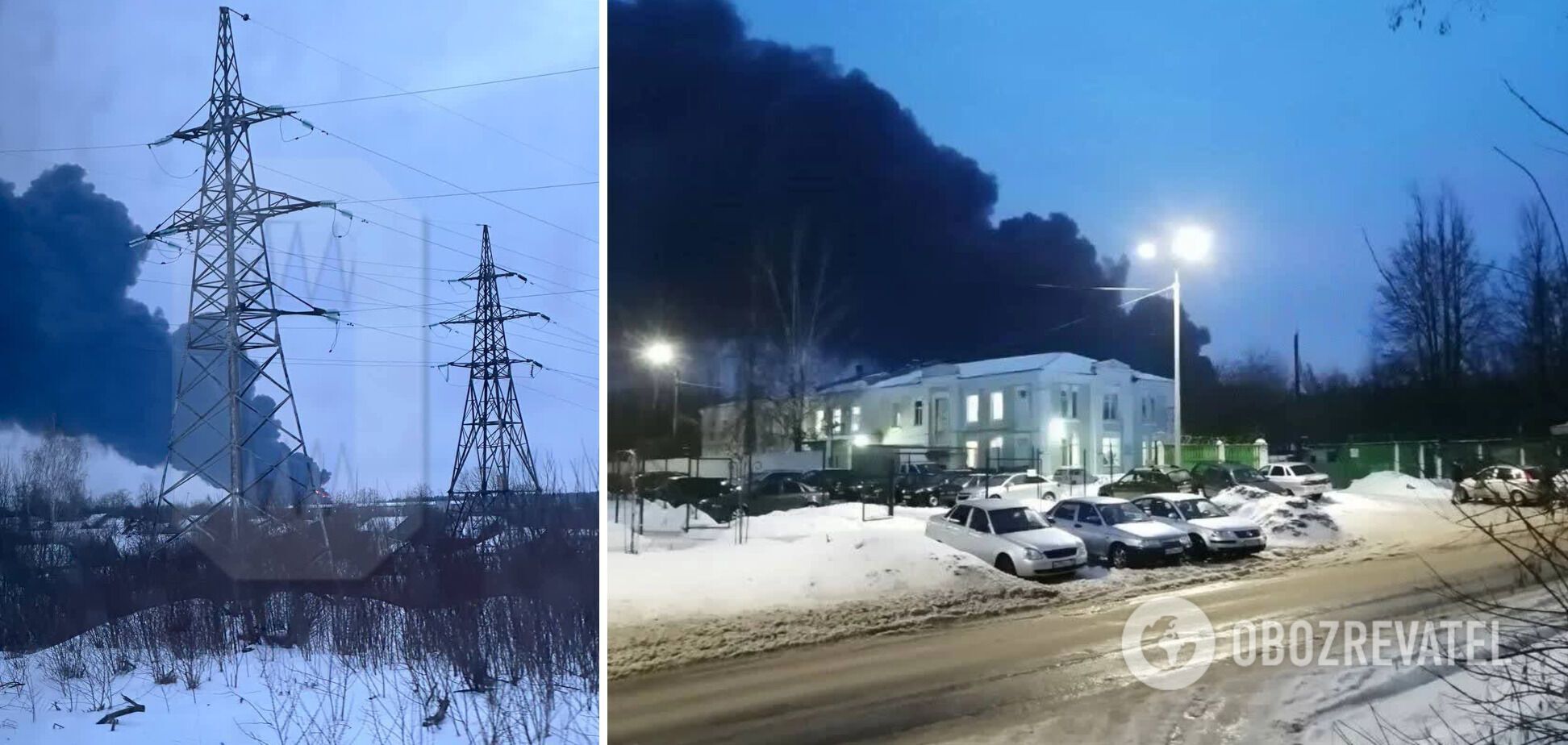 In the Bryansk region of the Russian Federation, a drone attacked an oil depot, resulting in a powerful fire: the operation was carried out by the Defence Intelligence of Ukraine