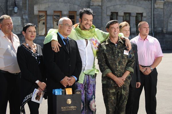 Philip Kirkorov was cut from the Ukrainian TV series ''The In Laws'': what was he doing there? Photo