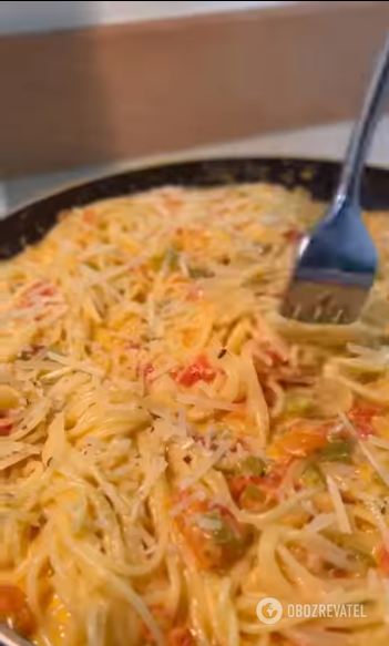 How to cook hearty spaghetti without meat: an idea for a quick meal