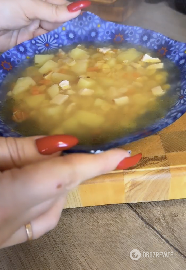 Ready-made soup