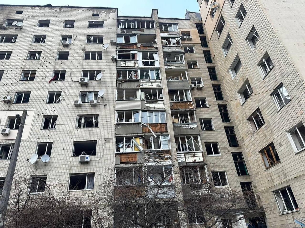 Konsekwencje ataku rakietowego na region Kijowa