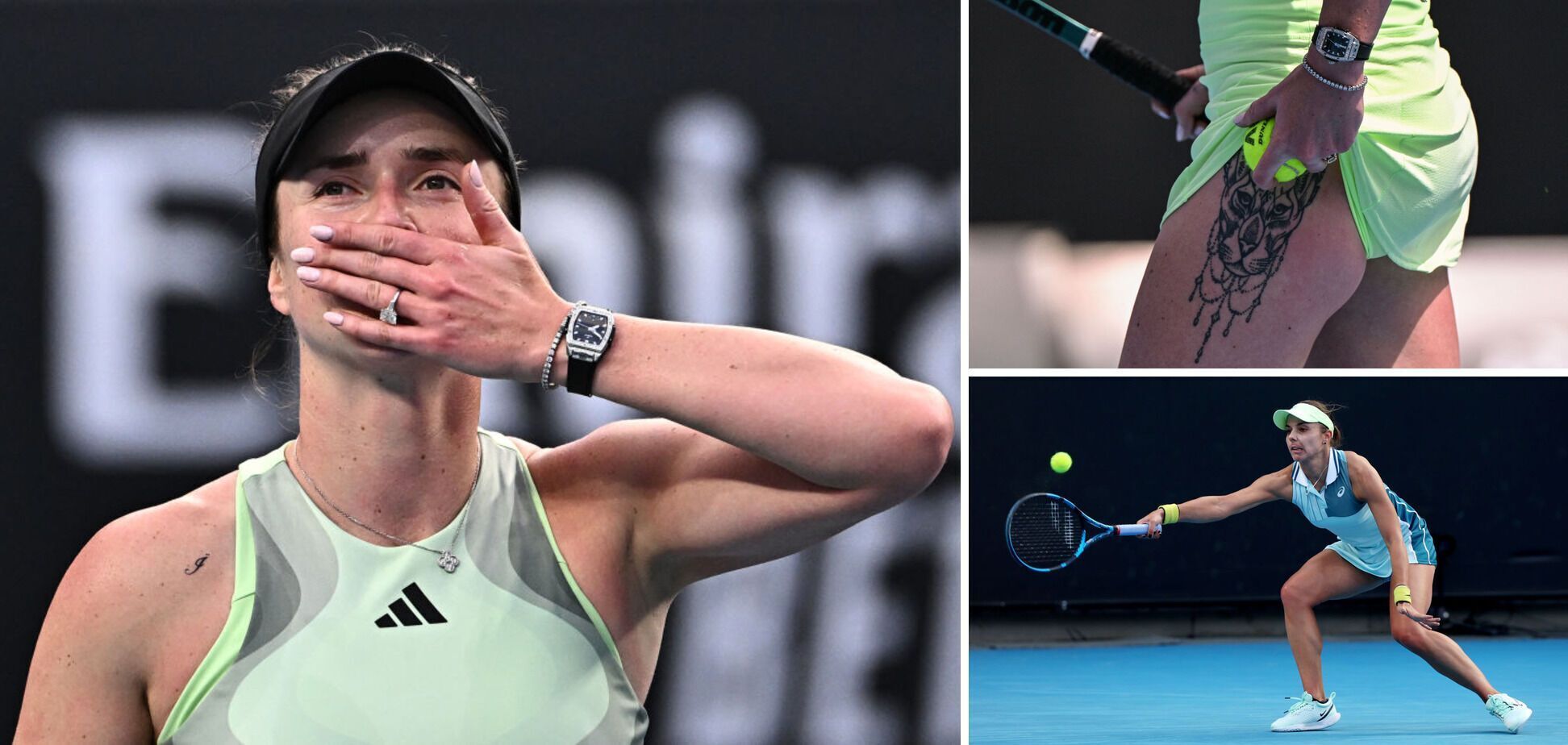 Svitolina with a historic victory went to the 1/8 finals of the Australian Open