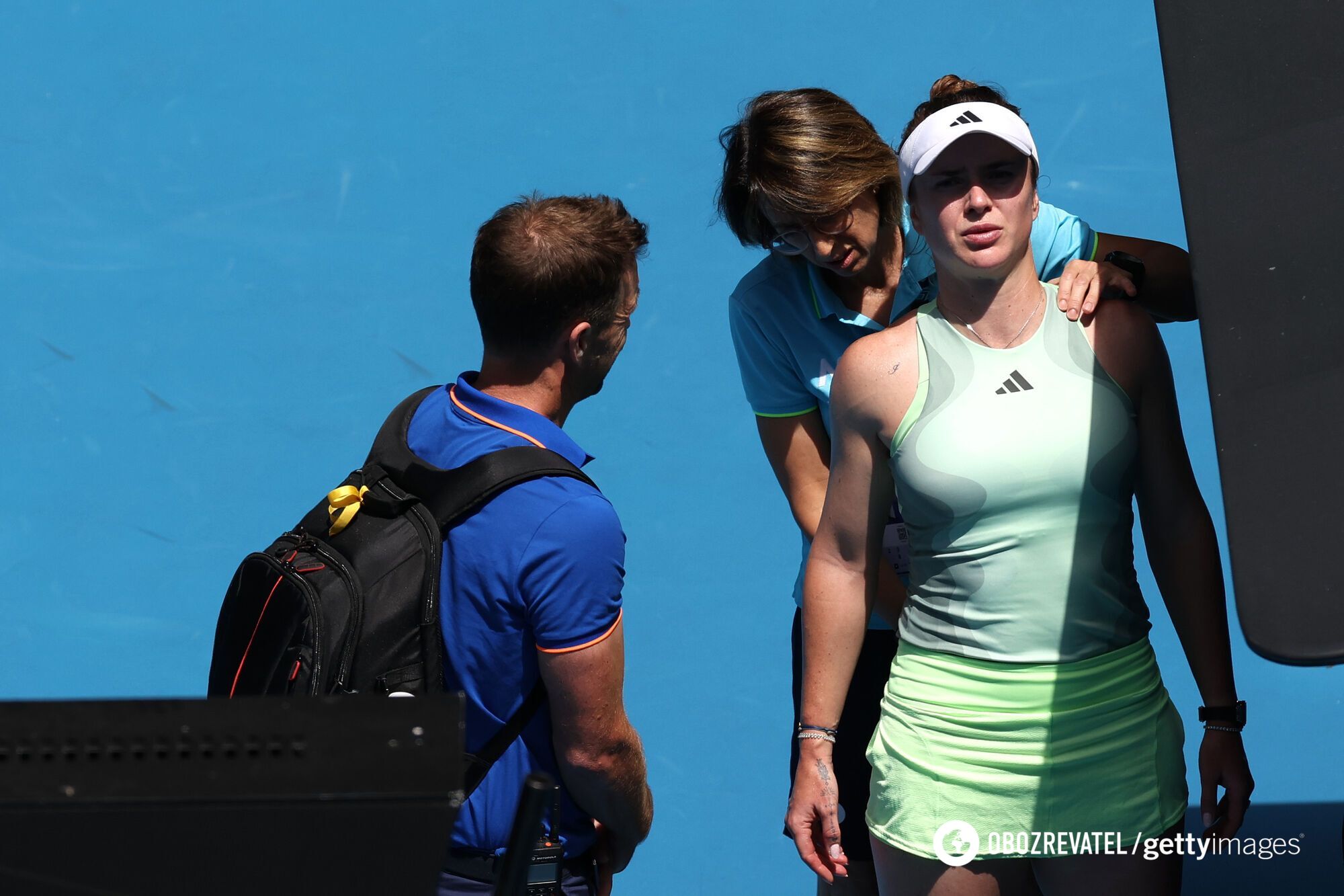 ''Shot me in the back'': Svitolina withdrew from the 1/8 finals of the Australian Open-2024 in tears