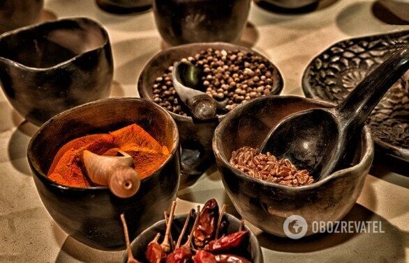 Spices for the marinade