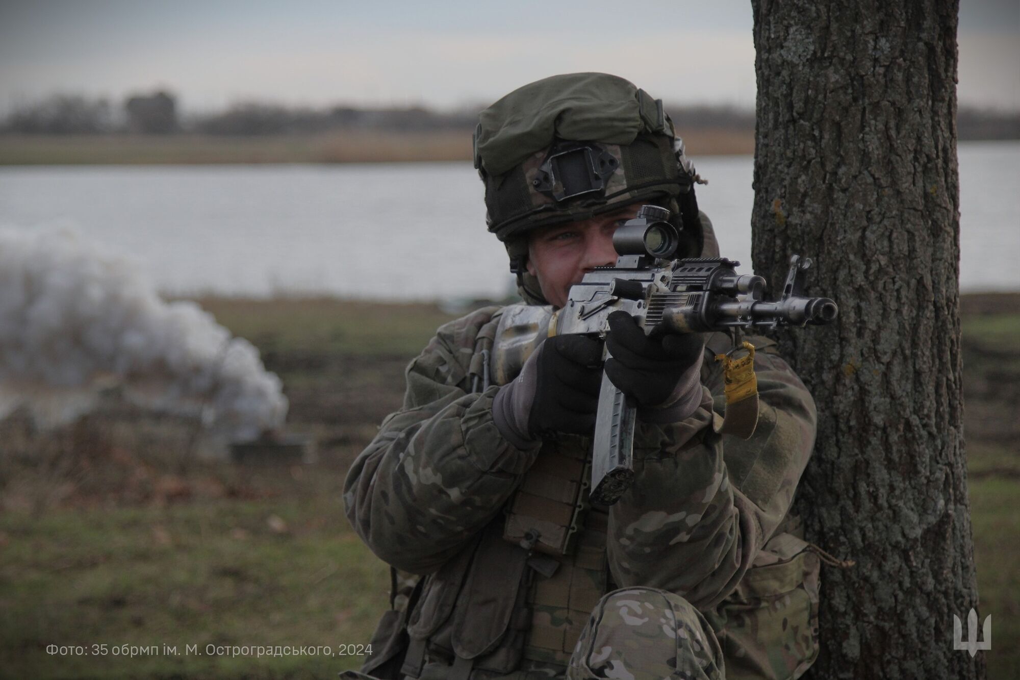 Im więcej treningu, tym lepsze wyniki: Siły Zbrojne Ukrainy pokazały, jak szkoli się marines. Zdjęcie.