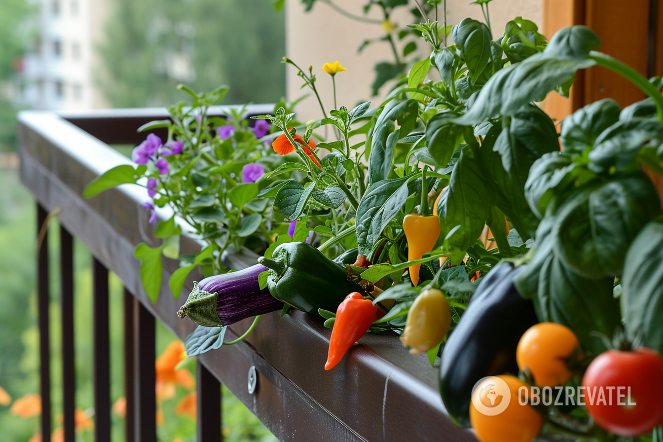 If you don't have a summer cottage: what vegetables can be grown in containers on the balcony