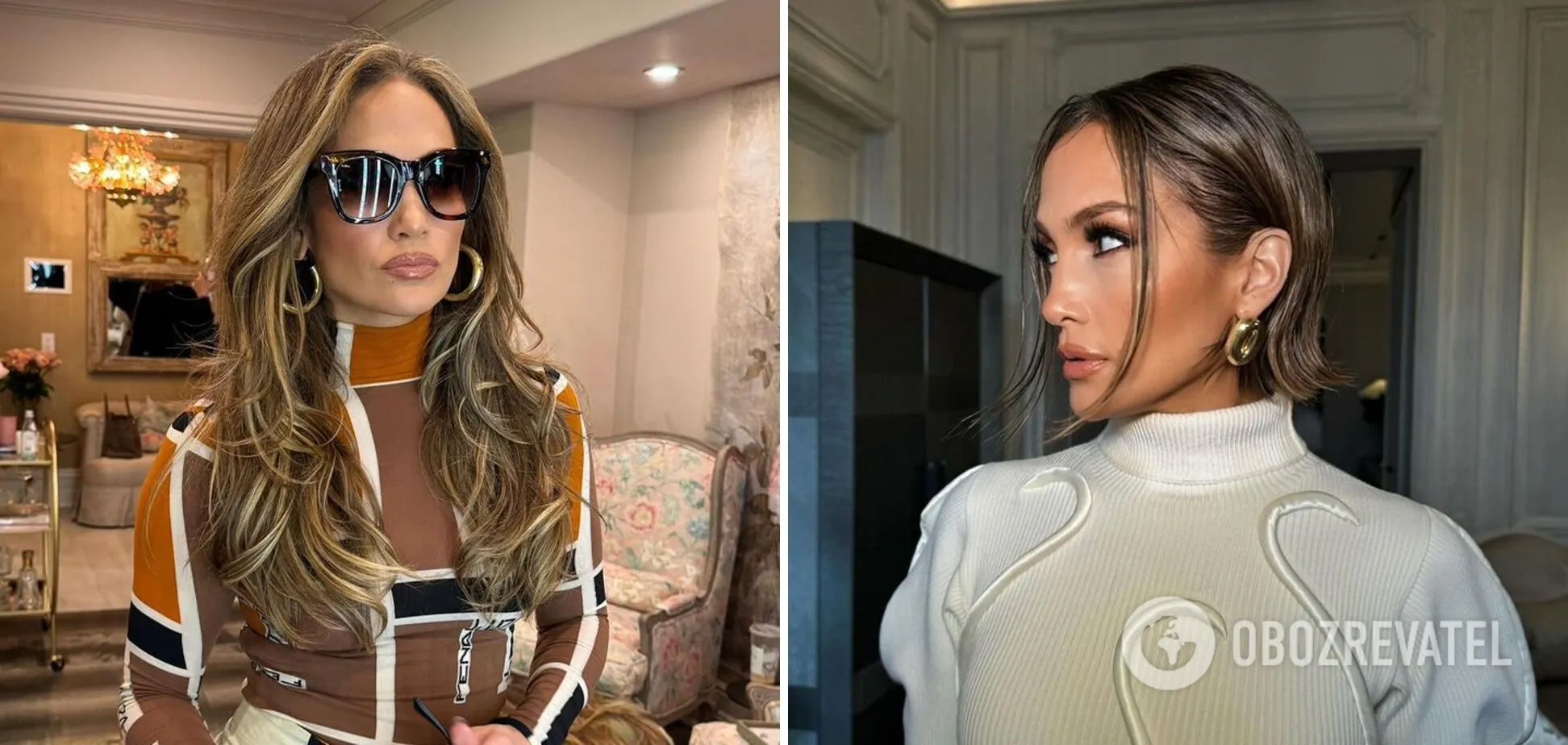 Jennifer Lopez cut off her gorgeous hair for a super trendy hairstyle that everyone will soon be doing. Before and after photos