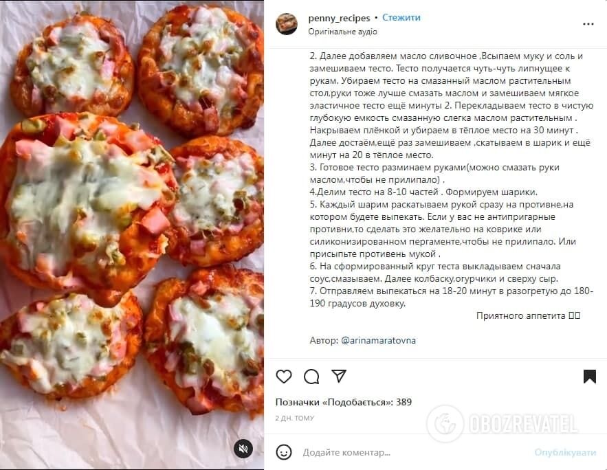 How to make a delicious mini-pizza