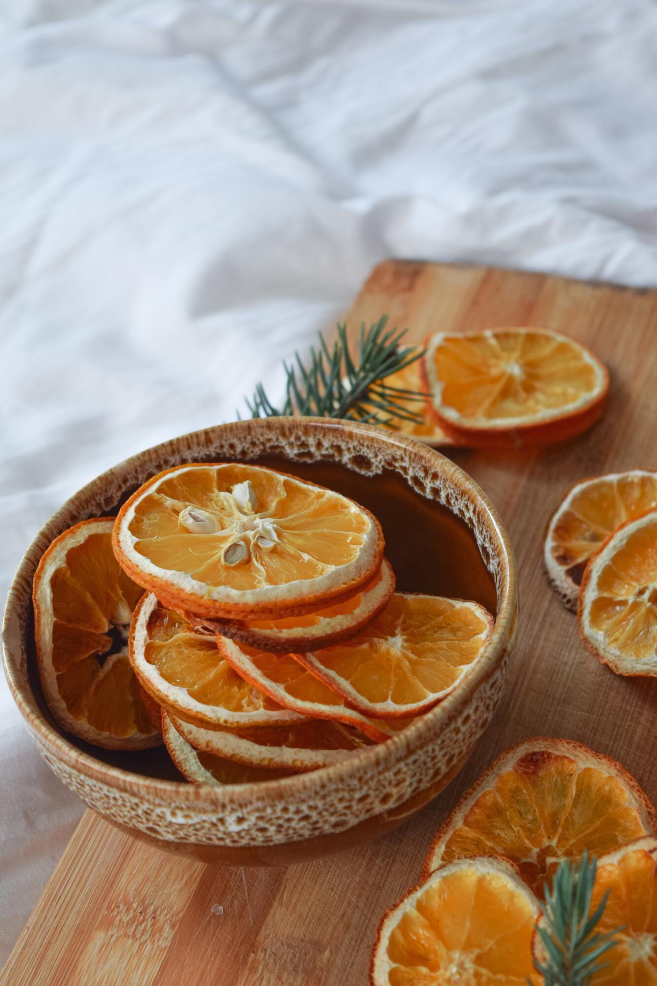 Dried oranges