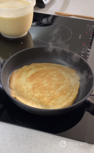 Perfect pancakes that will go with any filling: recipe