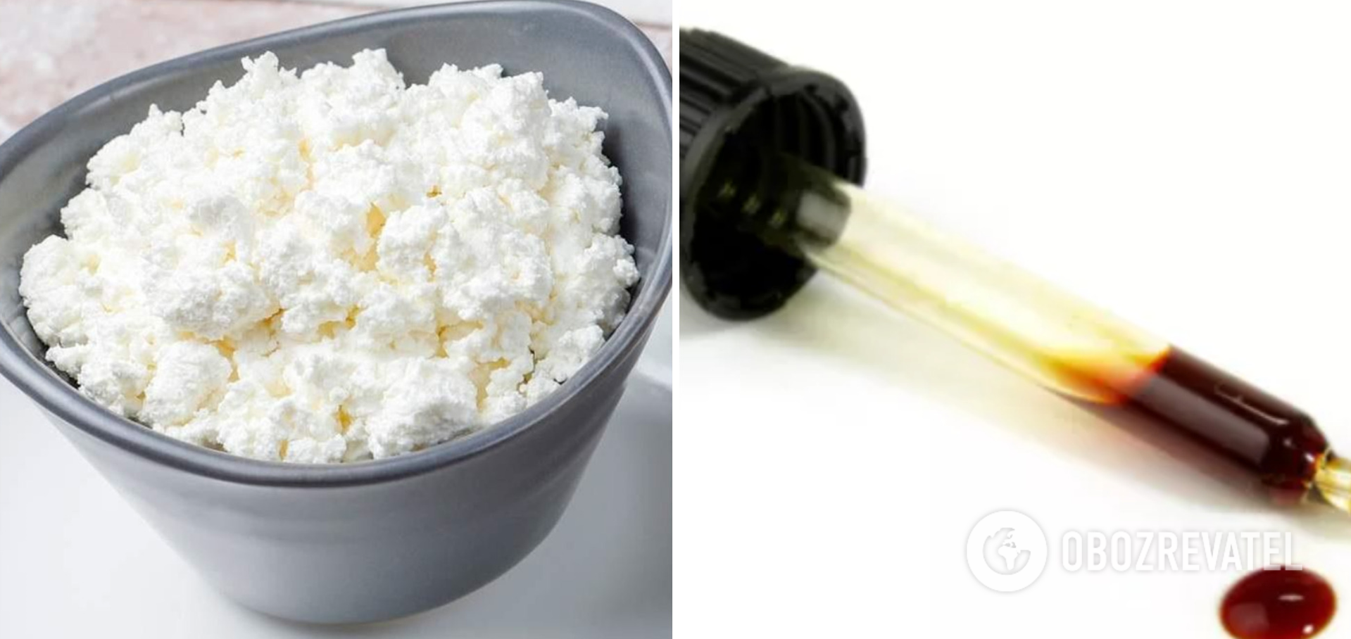 How to test cottage cheese with iodine