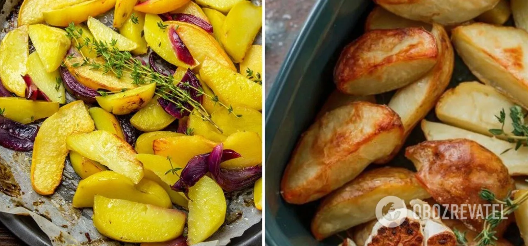 How to bake golden and crispy potatoes in the oven