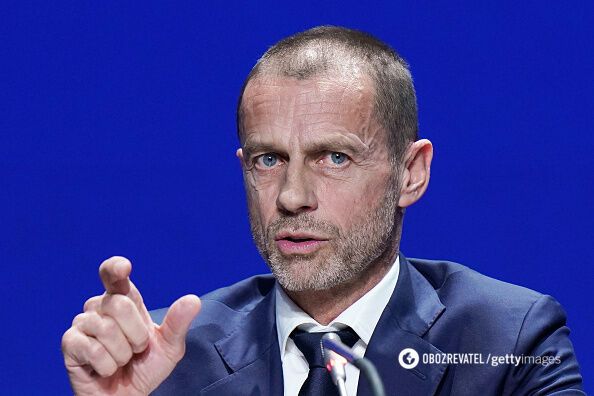 ''They are victims''. UEFA President expresses condolences to Russians and complains about pressure from Ukraine