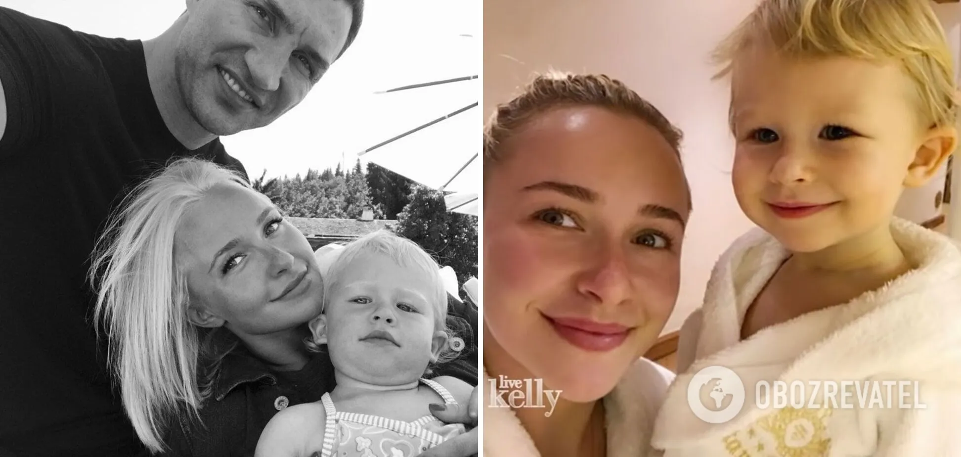 Hayden Panettiere talks about her 9-year-old daughter from Wladimir Klitschko, who lives in Ukraine: she's got her father's height