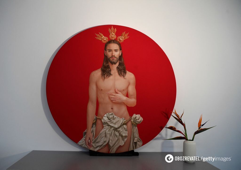 A scandal over the ''sexualized'' painting of Jesus Christ breaks out in Spain: Catholic organisation demands public apology from the artist