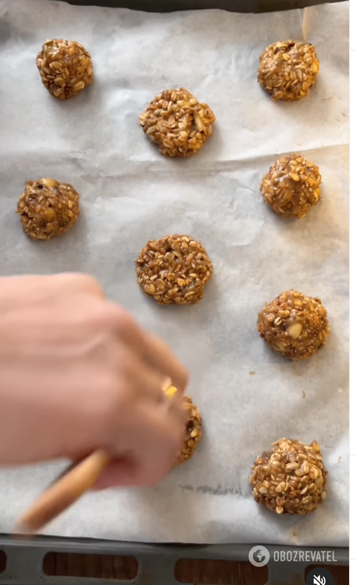 Healthy homemade cookies