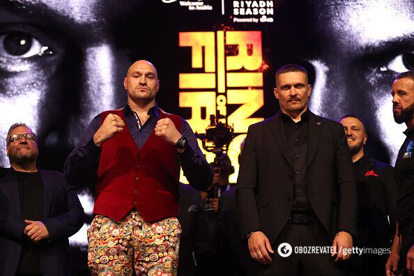 How much Usyk and Fury will earn for the fight. Boxers' fees announced