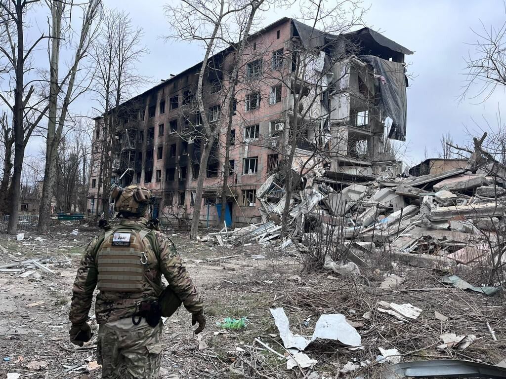 Lazutkin: Russian troops hit Avdiivka with guided bombs, the situation in the city is very difficult 