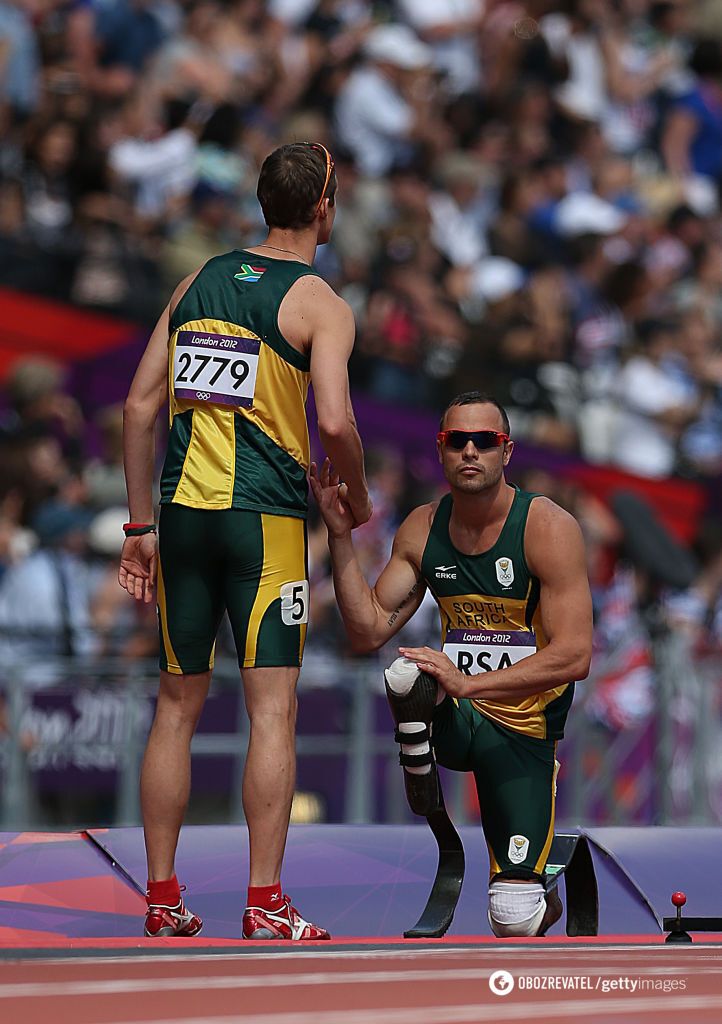 Oscar Pistorius at the 2012 Olympics