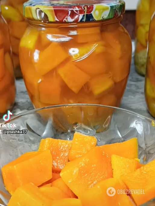 Ukrainian mango from pumpkin: how to preserve the vegetable