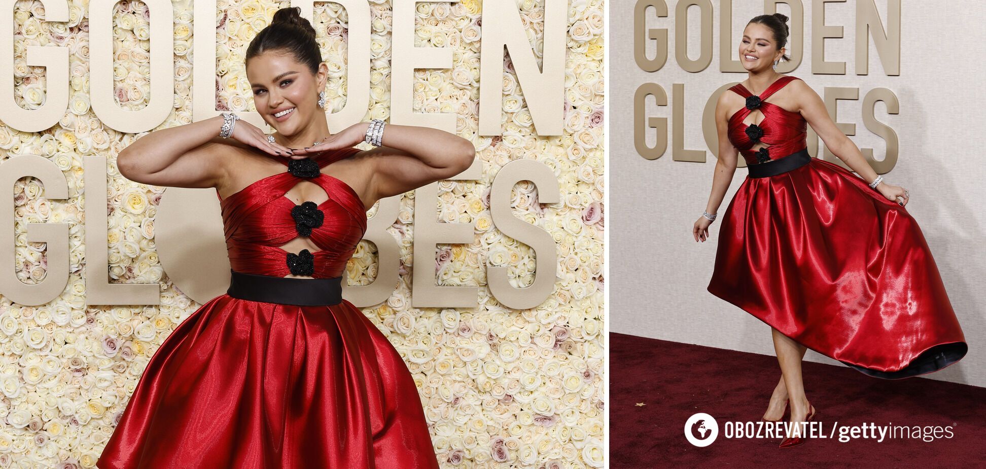Queen's hands. Selena Gomez's black manicure at the Golden Globes 2024 caused a stir online