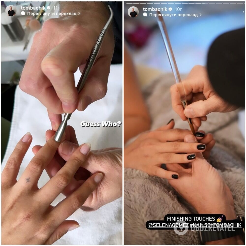 Queen's hands. Selena Gomez's black manicure at the Golden Globes 2024 caused a stir online