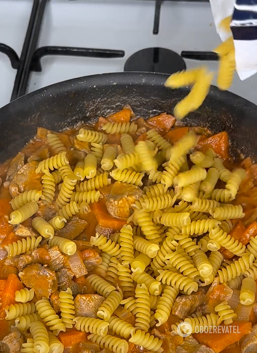 What to cook pasta with for dinner: no need to cook