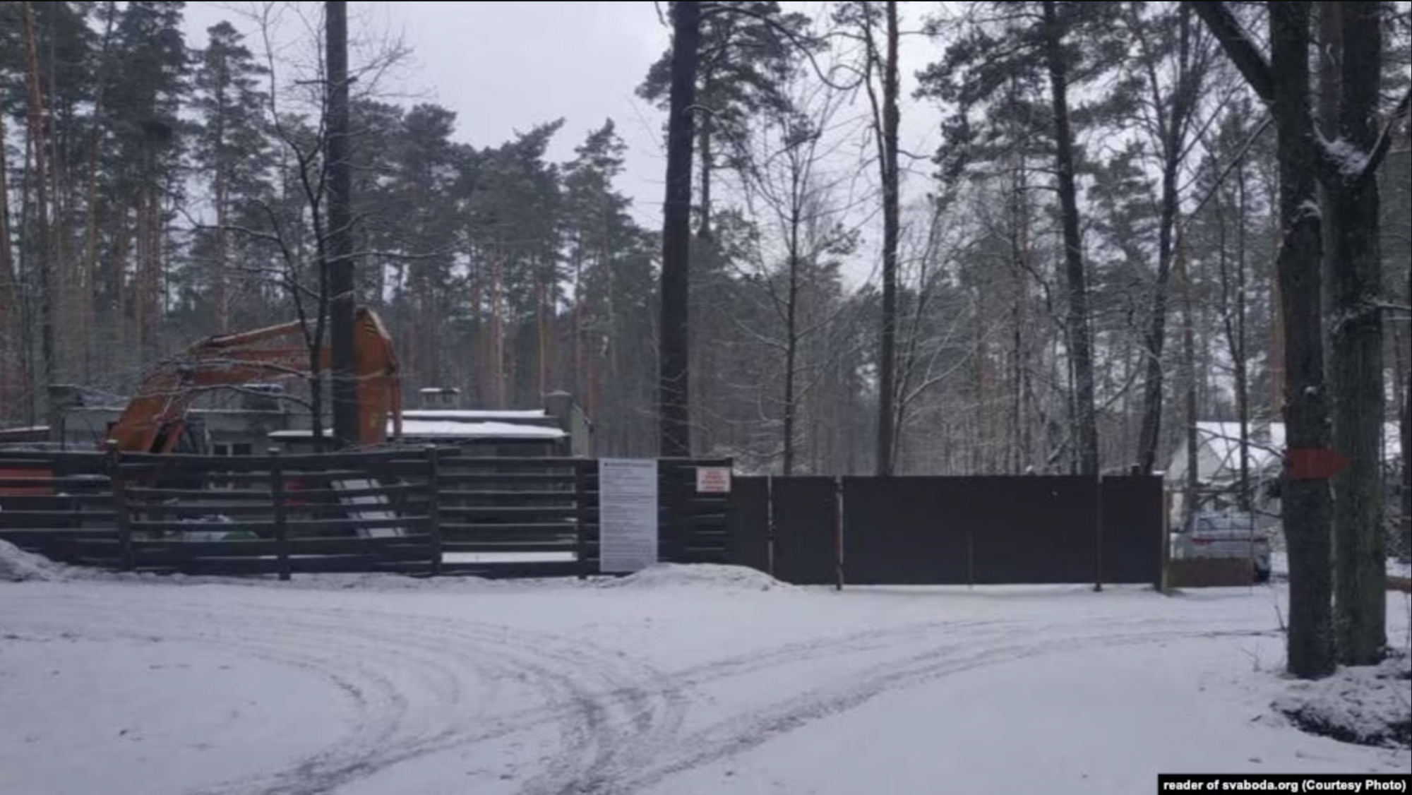 The Belarusian Defense Ministry is building a military town near the border with Ukraine. Photo