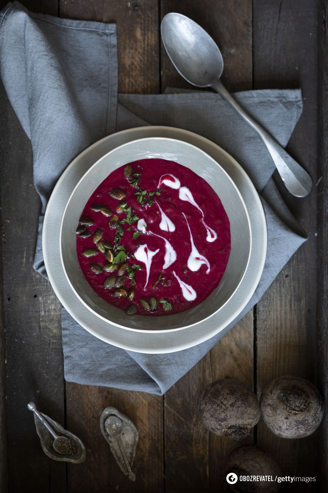 Borsch according to a new recipe