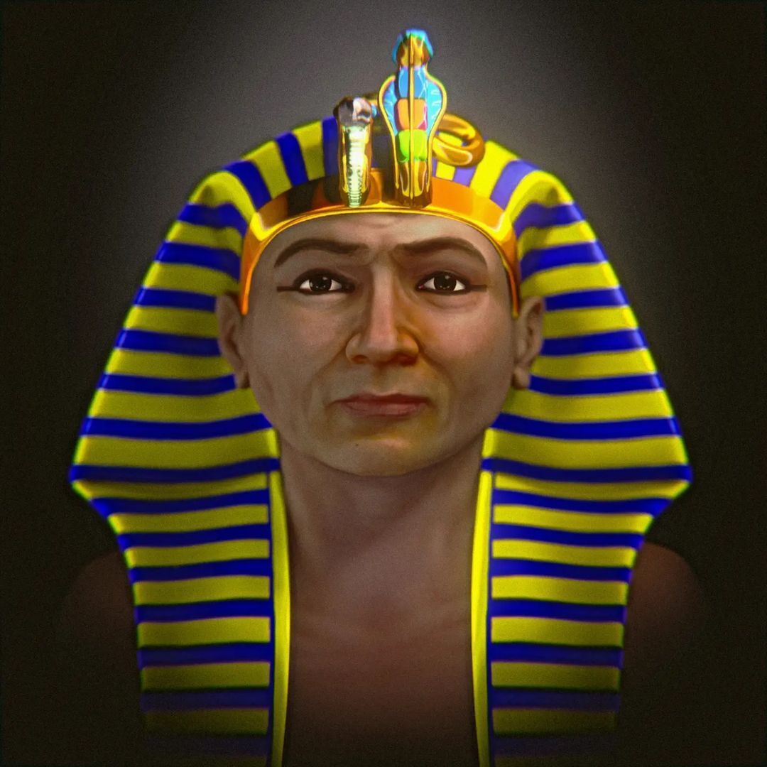 Scientists have recreated the face of the 3,500-year-old Egyptian pharaoh who founded the Valley of the Kings: he was worshiped as a god. Photo.