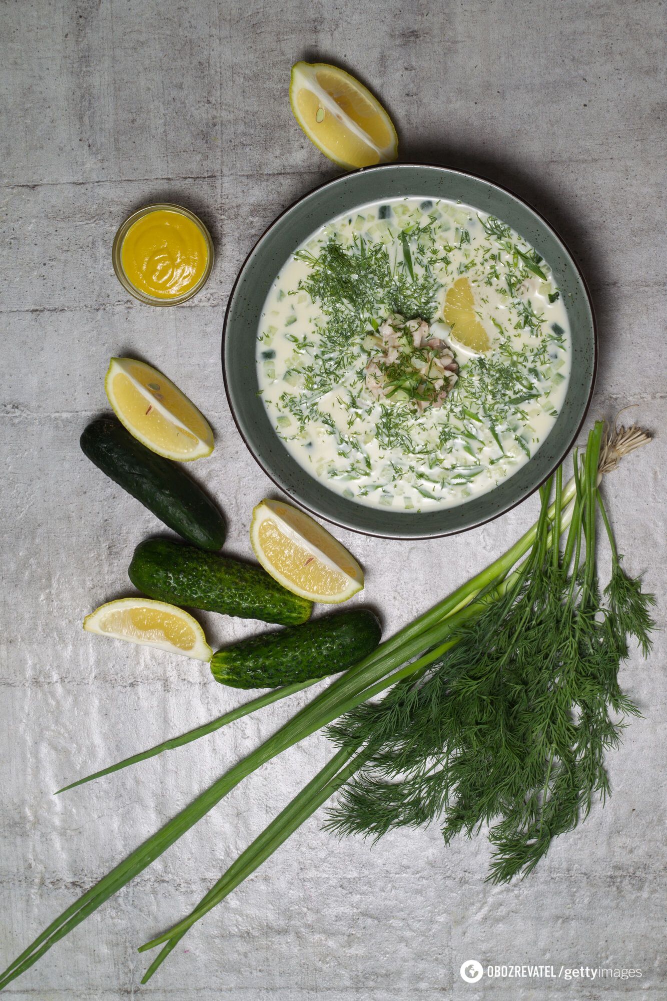 Okroshka on ayran