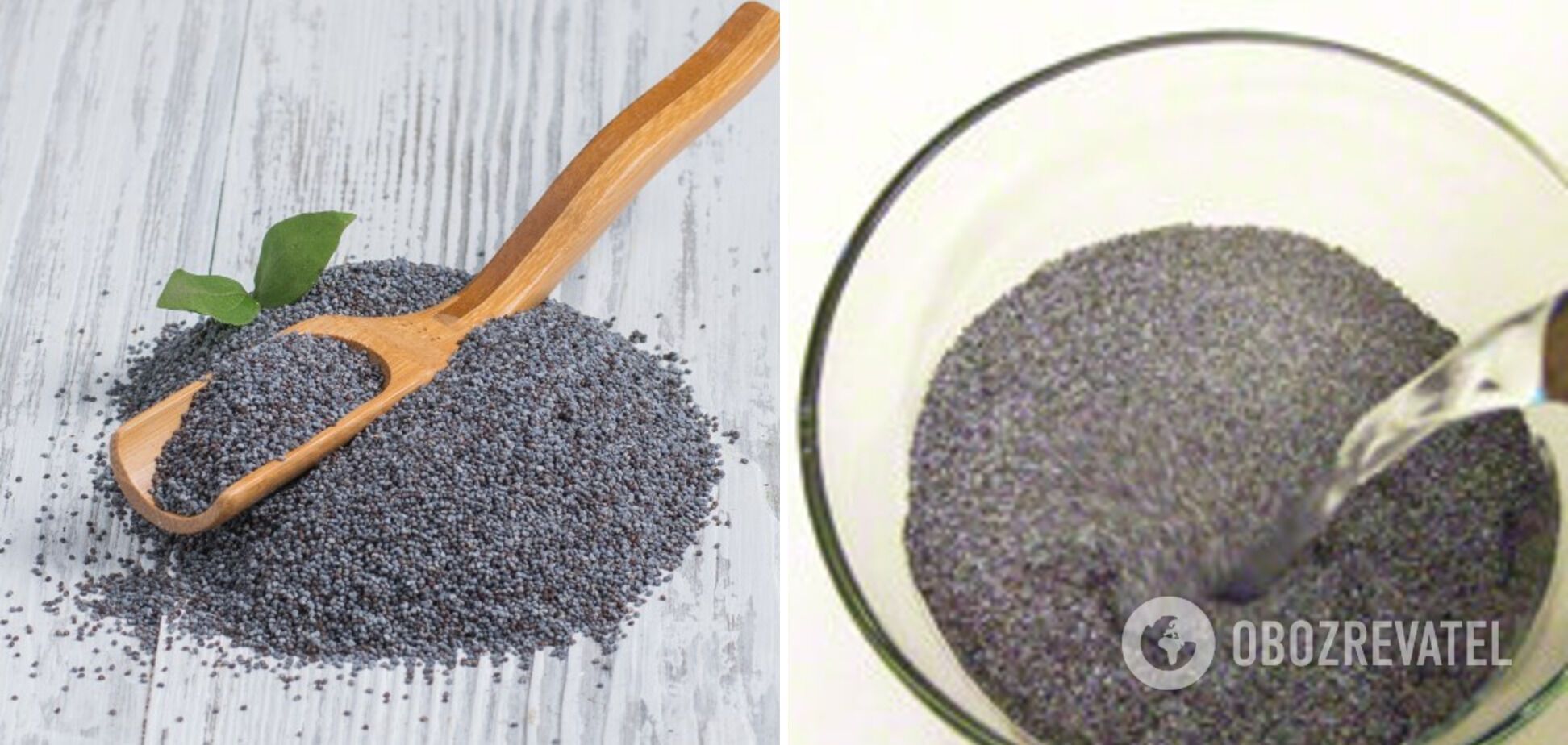 Poppy seeds for filling