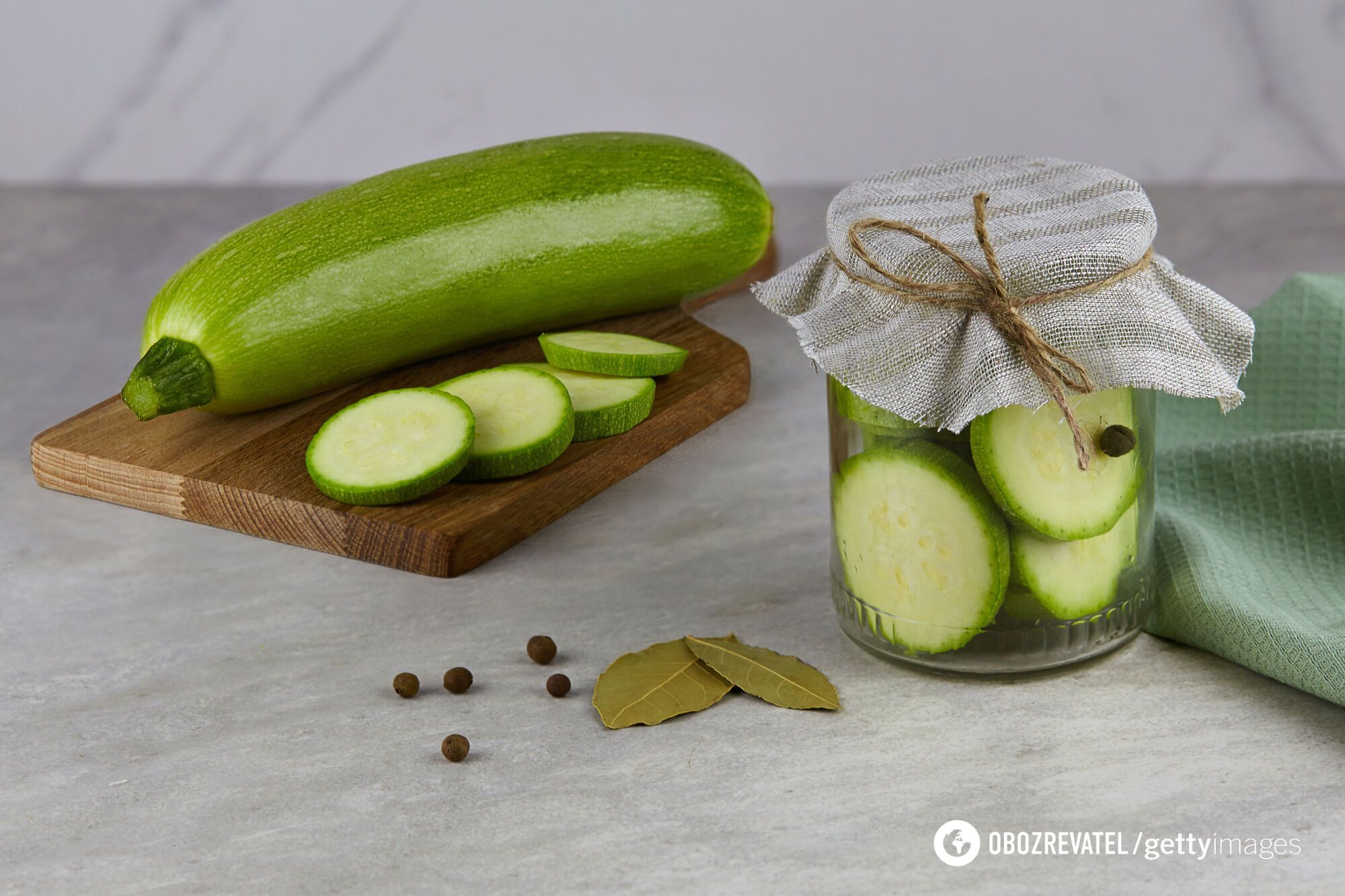 Zucchini for the winter.