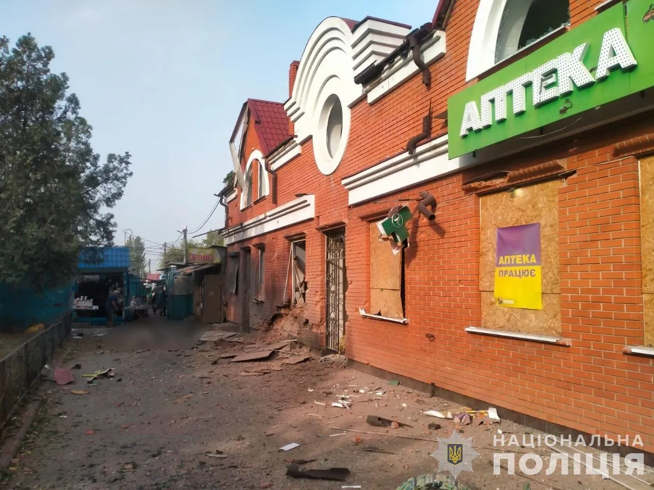 Occupants attacked a market in the center of Kherson: six people were killed and others injured. Video