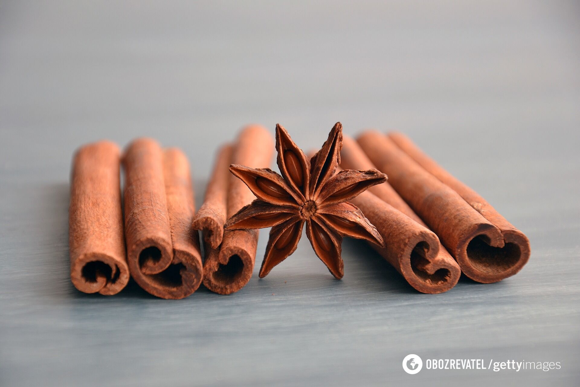 Cinnamon and star anise