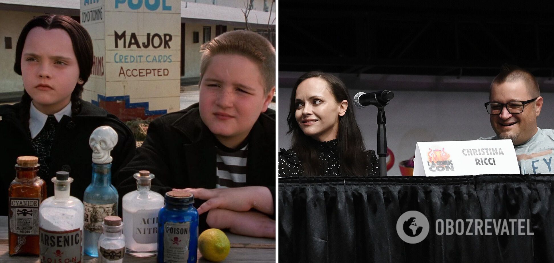 Rodzina Addamsów zjednoczona: jak zmienili się aktorzy kultowego filmu w ciągu 33 lat. Zdjęcie