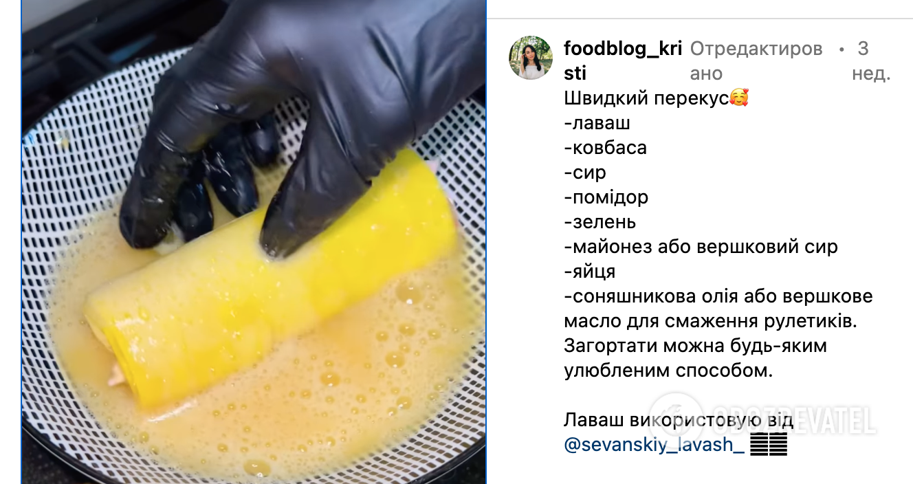 Przepis na danie
