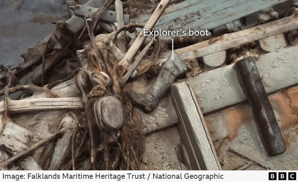 For the first time, scientists have created a 3D model of a ship that sank in 1915: Captain Shackleton and the entire crew miraculously survived. Photo