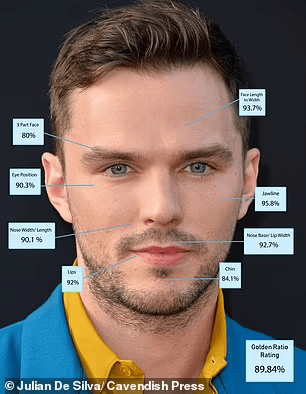 The 34-year-old British actor became the most beautiful man in the world: his face is almost perfect. Photo