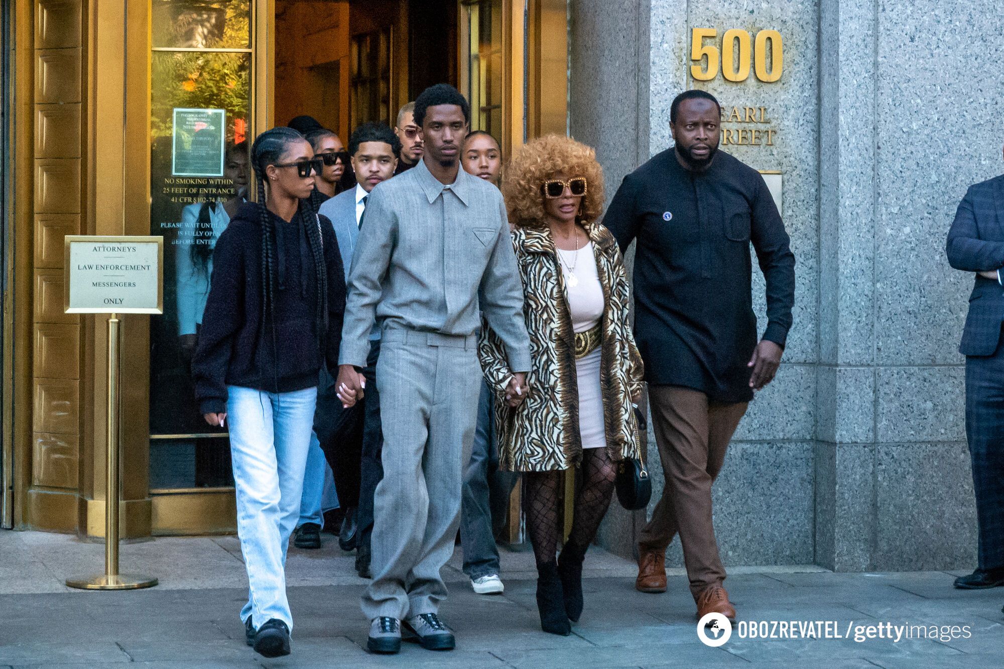 Court sets date for P.Diddy's trial: family comes to support rapper