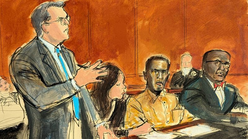 Court sets date for P.Diddy's trial: family comes to support rapper